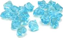 Drahokamy - různé barvy (20ks) Varianta: Světle modrá
