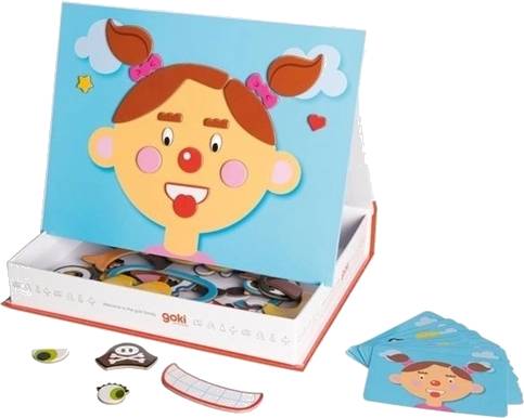 Magnetická hra Legrační obličeje