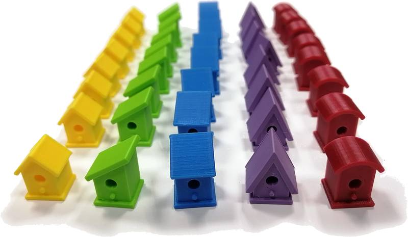 Na Křídlech - žetony ptačích budek