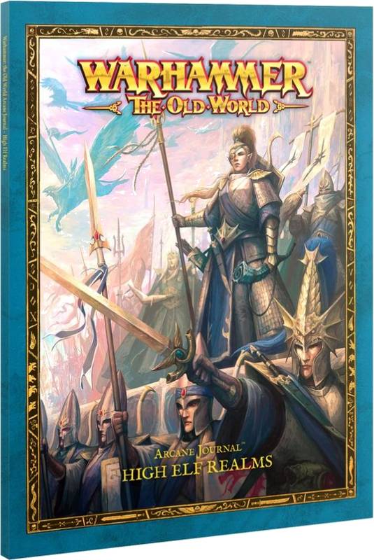 Warhammer The Old World - Arcane Journal: High Elf Realms - sešit