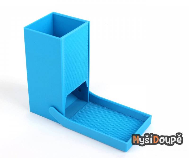 Skládací Dice Tower - Házecí věž - tmavě modrá