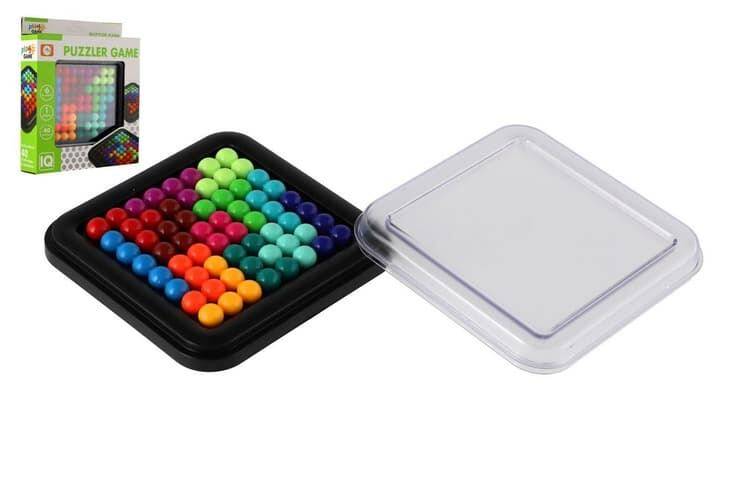 IQ puzzle logická hra plast