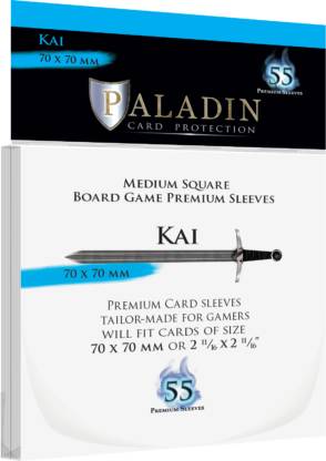 Obaly na karty Paladin - Kai - 70 x 70 mm 55 ks