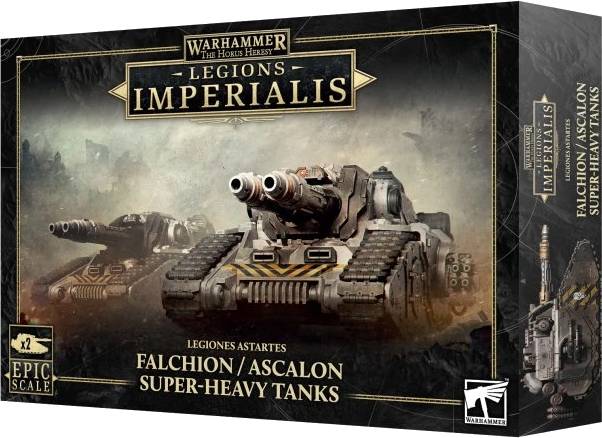 Warhammer The Horus Heresy - Legiones Astartes: Falchion / Ascalon Super-heavy Tanks - Epic Scale