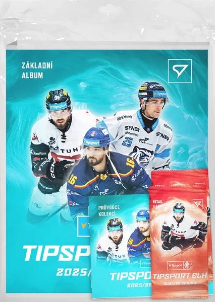 Hokejové kartičky SportZoo - Tipsport ELH 2025/26 2. série Startovací balíček