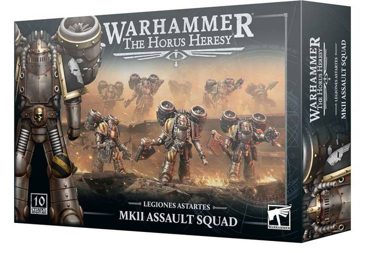 Warhammer The Horus Heresy - MKII Assault Squad