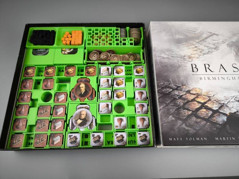 Brass Birgmingham - Insert v2 (černý, 0051) angličtina: angličtina NENÍ HRA!