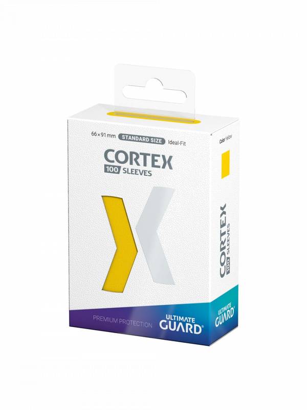Ochranné obaly na karty Ultimate Guard - Cortex Sleeves Standard Size Yellow (100 ks)