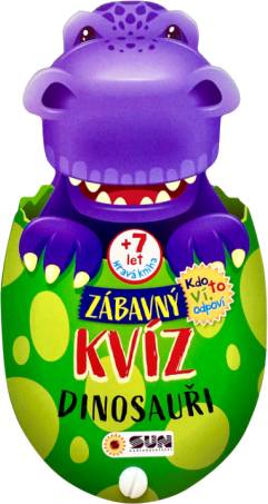 Zábavný kvíz Dinosauři - Kdo to ví, odpoví 7+