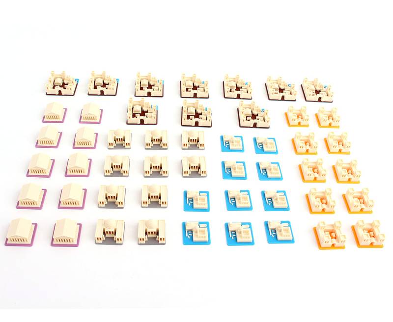 Cyclades - 3D Budovy Velikost: Velká Žetony