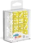 Dice Set Translucent Yellow - D6 16mm (12x)