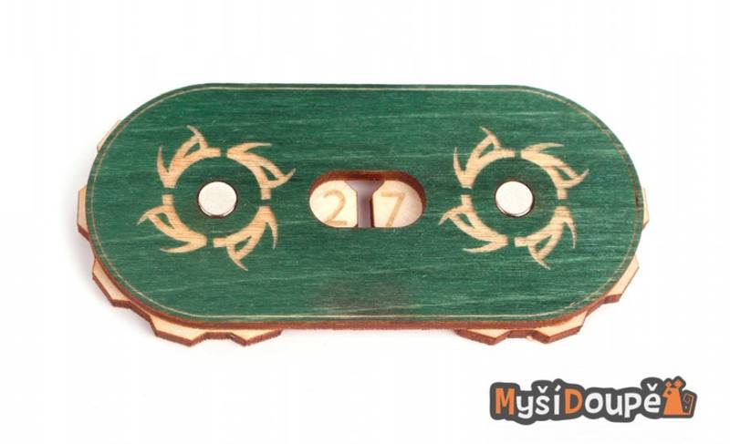 Univerzální počitadlo bodů: slunce - zelené