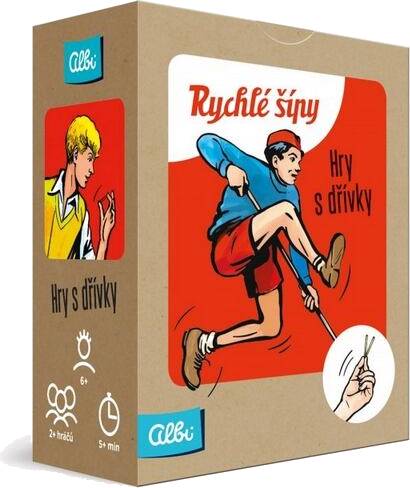 Albi rychlé šípy - hry s dřívky