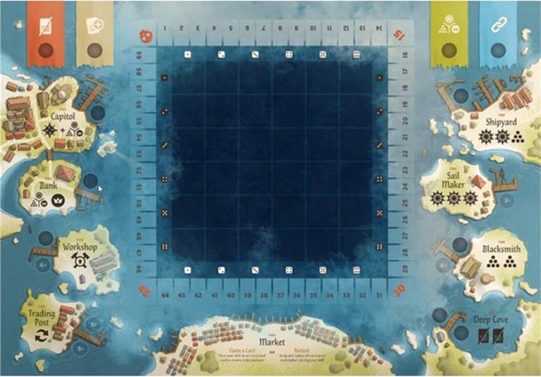 Seas of Havoc Neoprene playmat