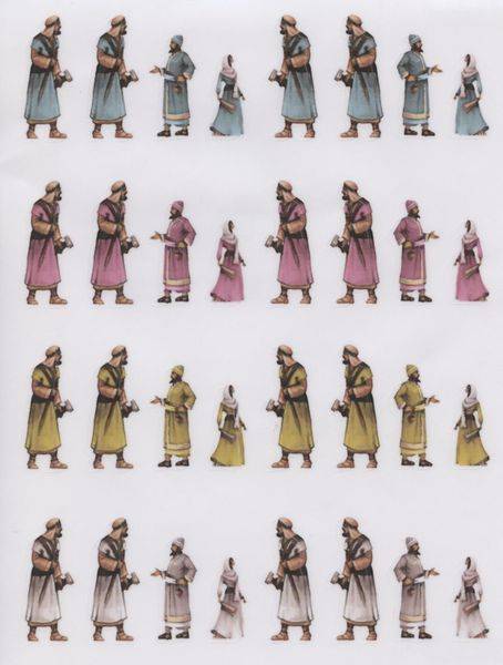 Sabika: Meeple Stickers