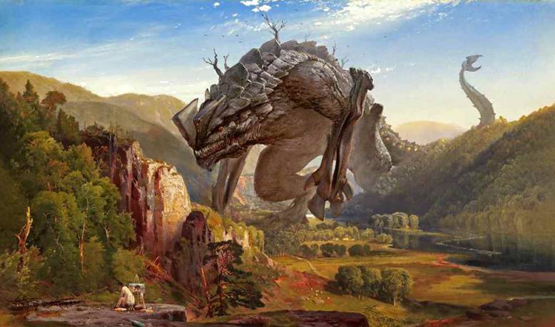 Kraken Wargames Playmat - Kaiju Evening (61x35)