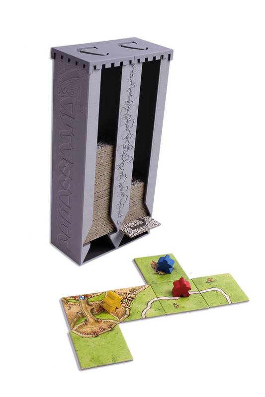 Carcassonne - Zásobník na destičky NENÍ HRA!