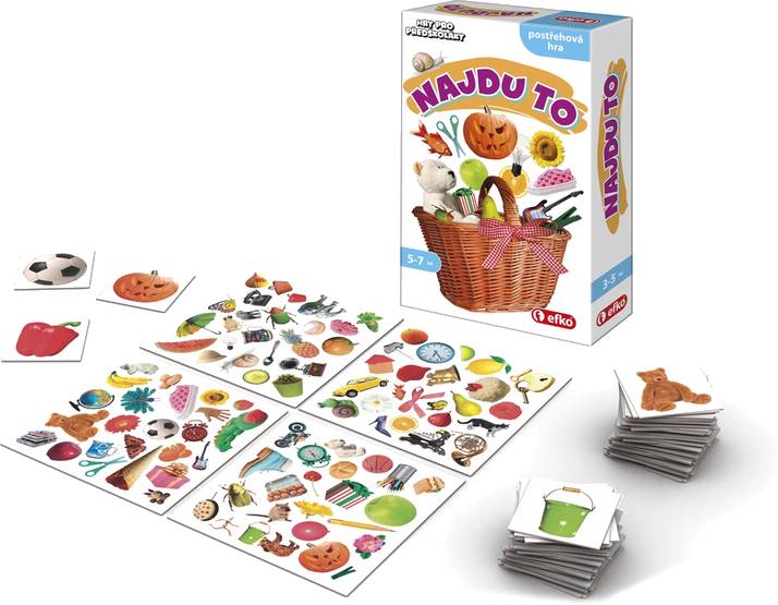 Hry pro předškoláky – Najdu to