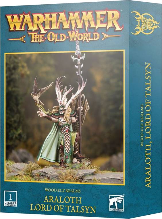 Warhammer The Old World - Araloth, Lord of Talsyn