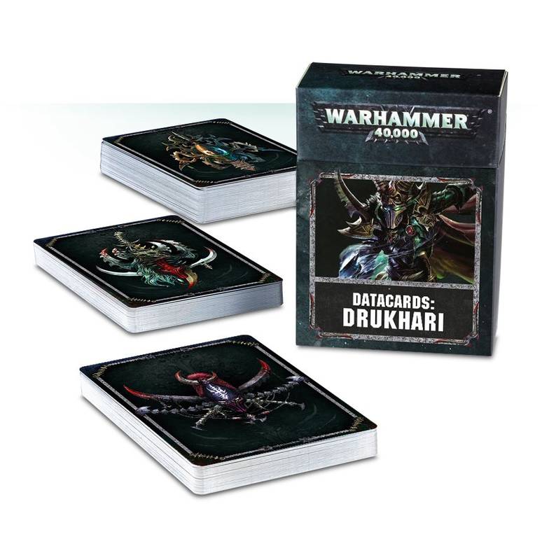 Datacards: Drukhari (Warhammer 40, 000)