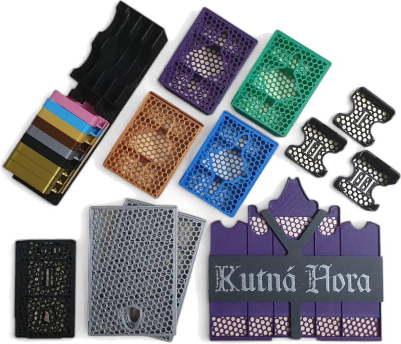 Kutná Hora: Město stříbra - insert pro hru Barva: středověce mega ultra giga barevná