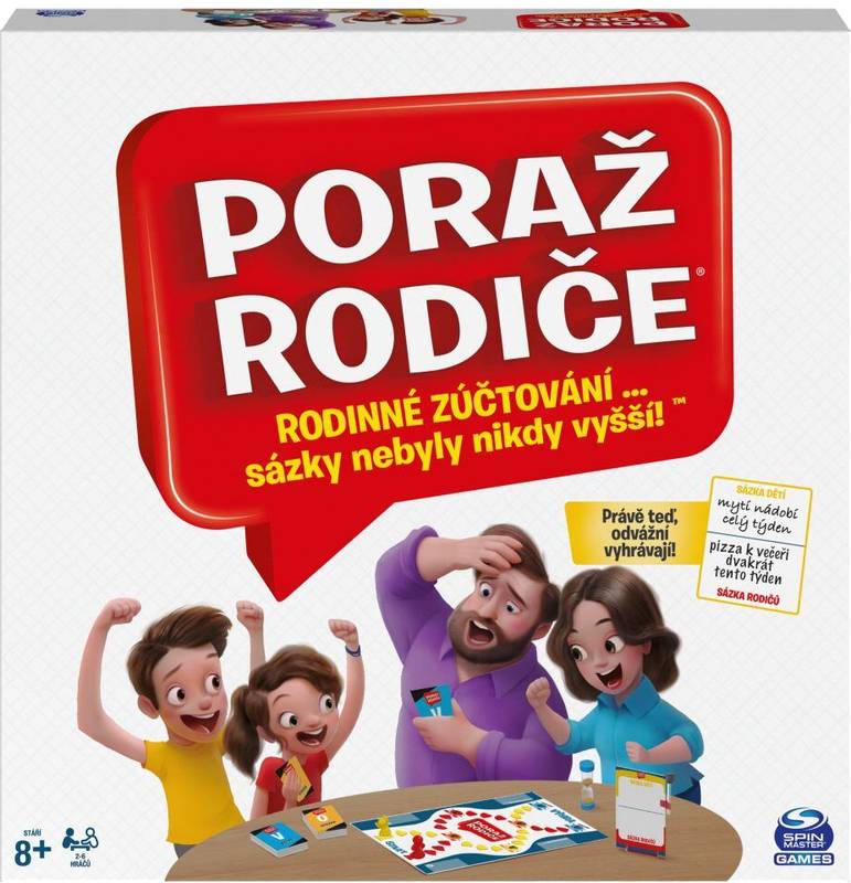 Games Poraž rodiče společenská hra CZ