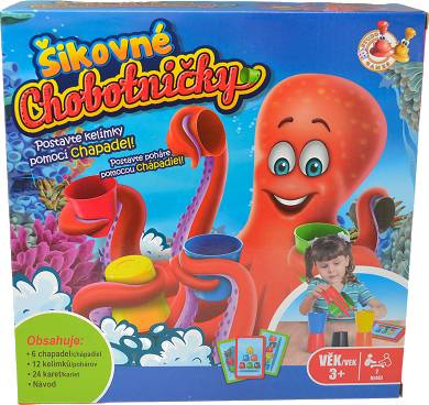 Šikovné chobotničky - dětská hra