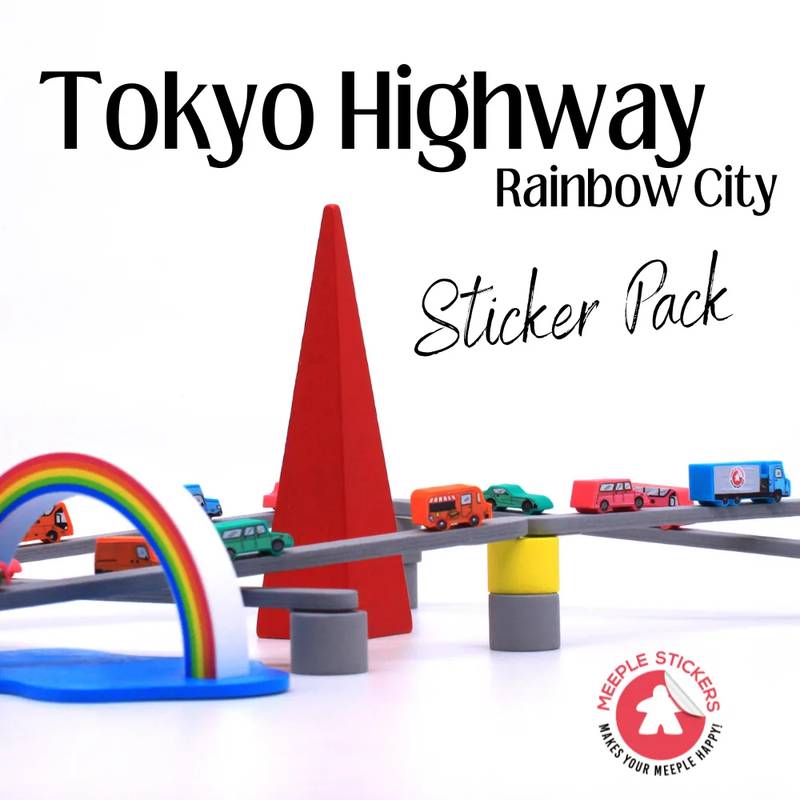Samolepky pro Tokyo Highway: Rainbow City