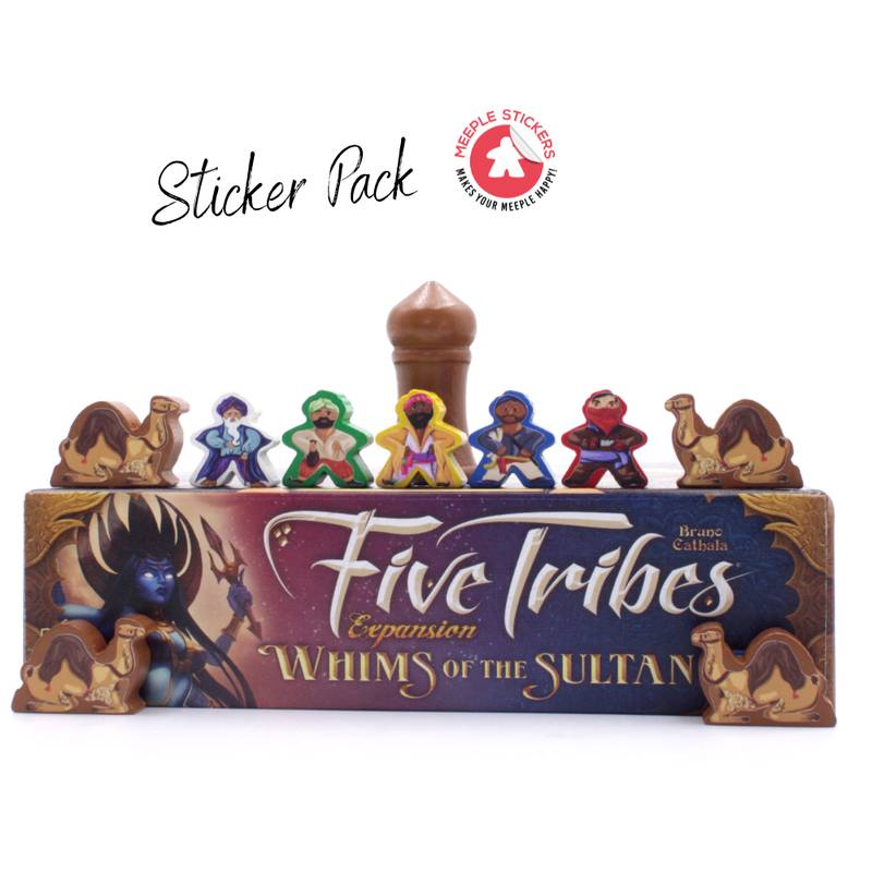 Samolepky pro Five Tribes: Whims of the Sultan