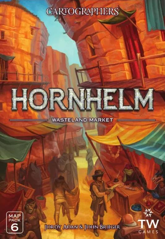 Cartographers Map Pack 6 - Hornhelm: Wasteland Market