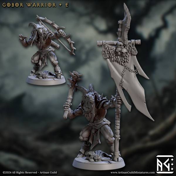 Beastmen - Gobor Warrior E Rise of Beastmen