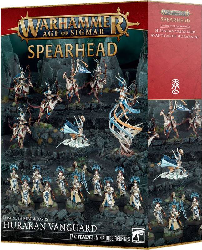 Warhammer Age of Sigmar: Spearhead: Lumineth Realm-lords – Hurakan Vanguard