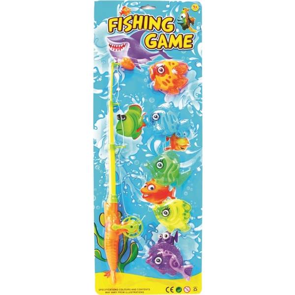 Hra chytání rybiček sada prut + rybičky
