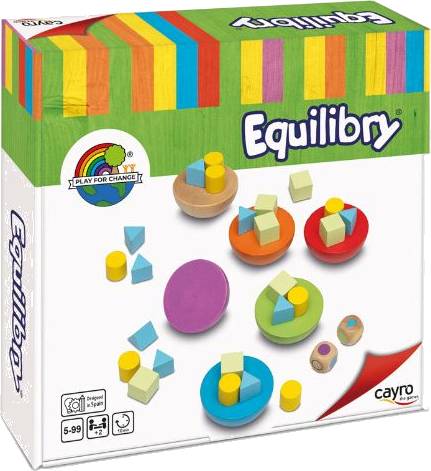 Motorická balanční hra Equilibry dřevo