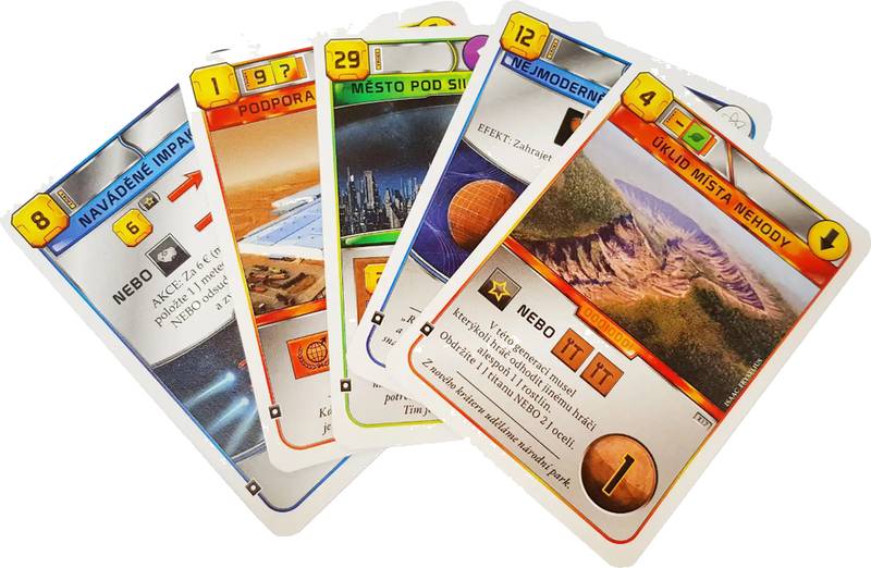 Mars: Teraformace - Sada 23 Promo karet 2021