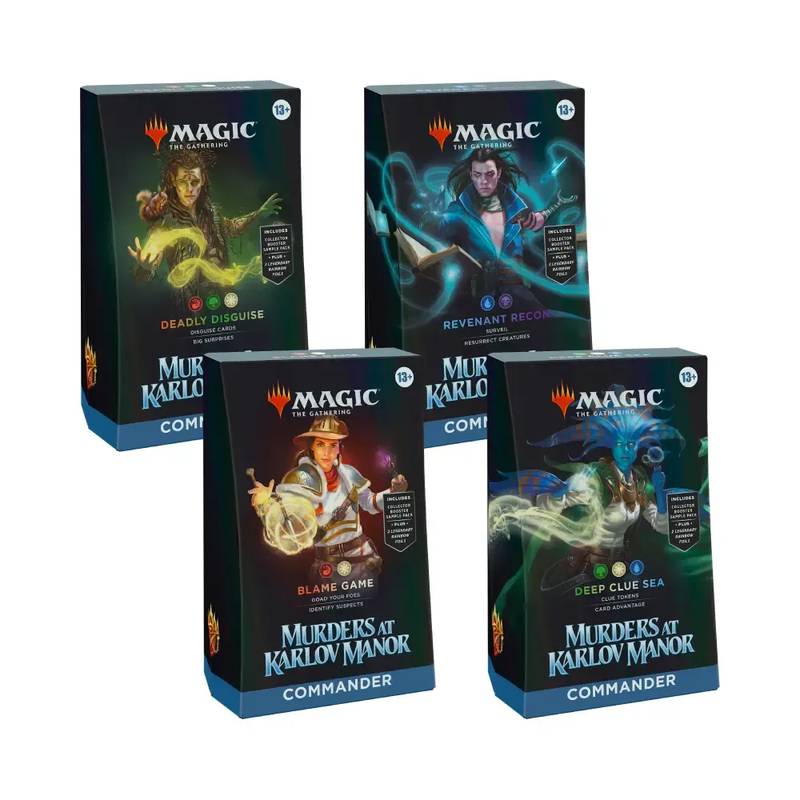 Magic The Gathering Murders at Karlov Manor Commander Deck Set