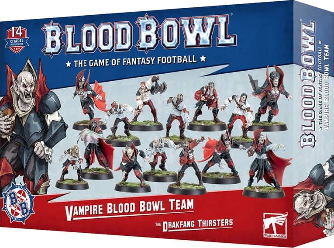 Vampire Blood Bowl Team: The Drakfang Thirsters