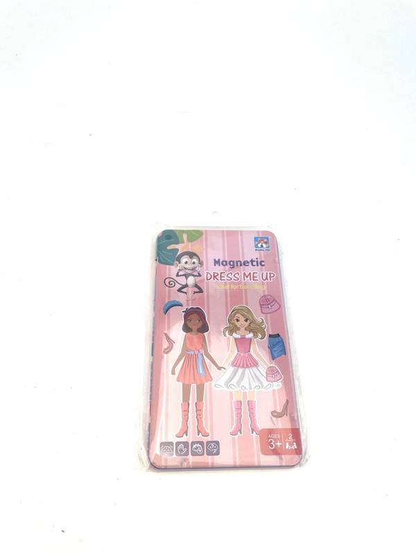 Magnetické oblékání panenek v krabičce