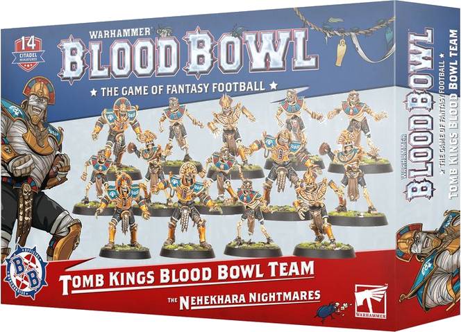 Tomb Kings Blood Bowl Team: The Nehekhara Nightmares