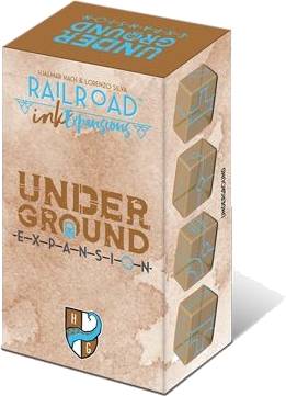 Railroad Ink Challenge: Underground Expansion