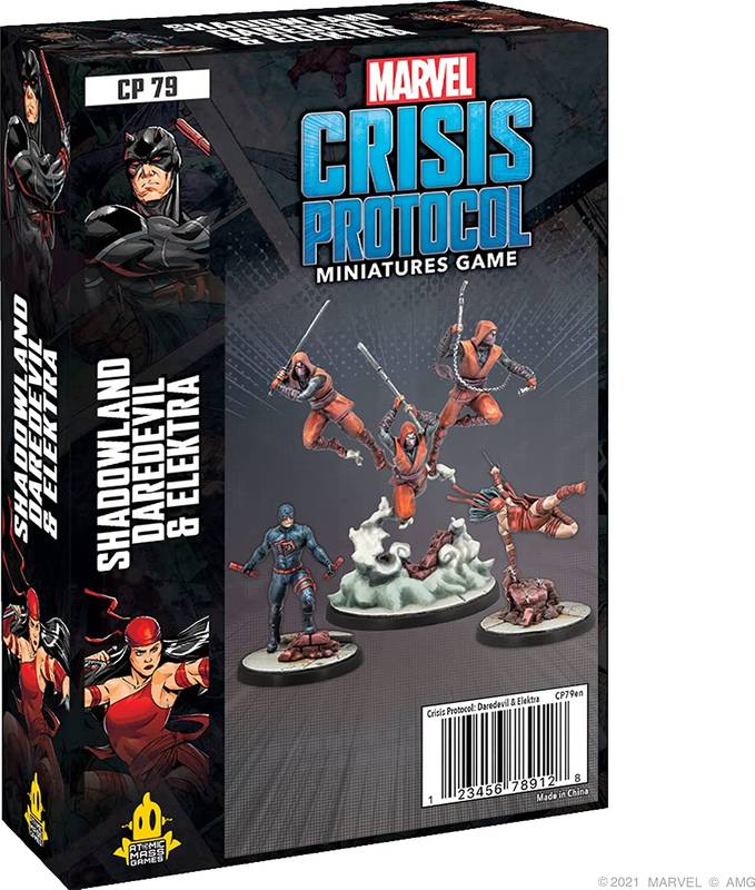Marvel Crisis Protocol - Shadowland Daredevil & Elektra