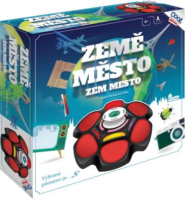 Cool games Země, město,...! - červené balení