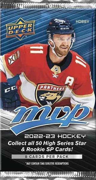 Hokejové karty Upper Deck - 22-23 MVP Hobby Balíček