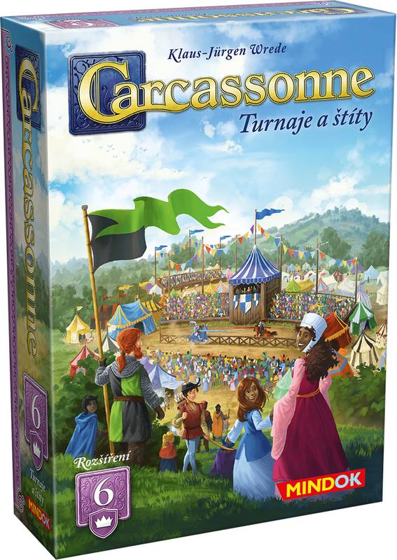 Carcassonne: Rozšíření 6 - Turnaje a štíty 2025