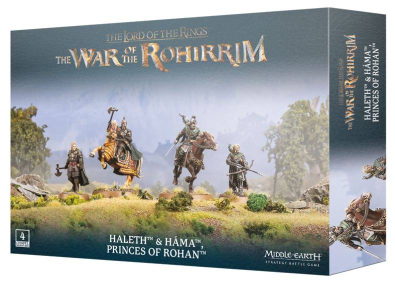 Middle-earth Strategy Battle Game - War of The Rohirrim - Haleth™ & Háma™, Princes of Rohan™