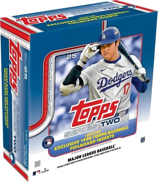 Baseballové karty Topps 2025 - Baseball Mega Box