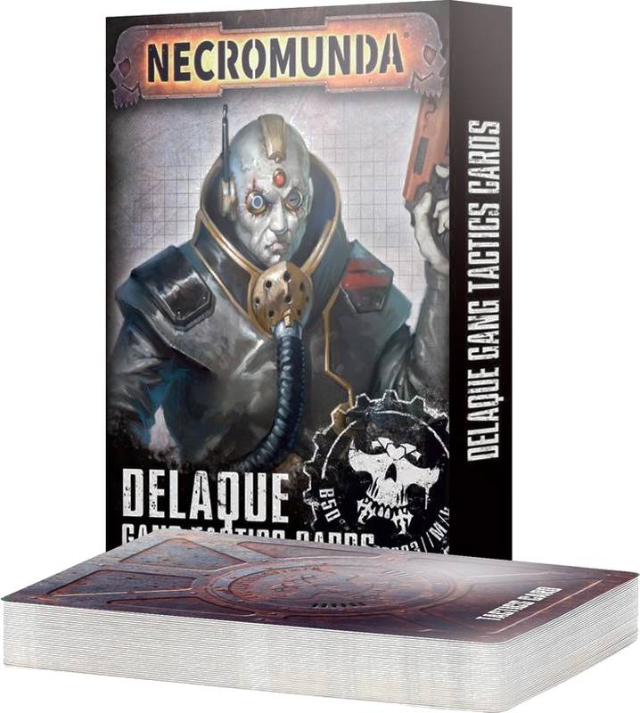 Necromunda: Delaque Gang Tactics Cards