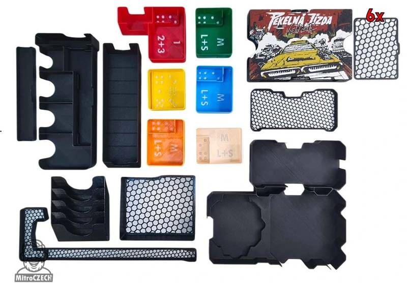 Custom 3D insert Pekelná jízda: Vendeta - Maximální Chróm