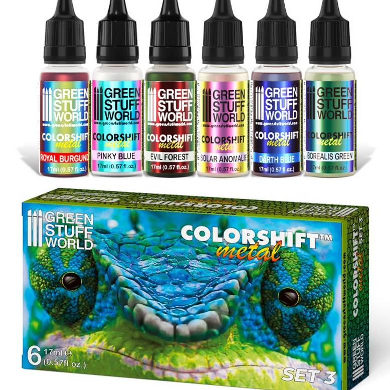 Green Stuff - Paint Set - Chameleon 3