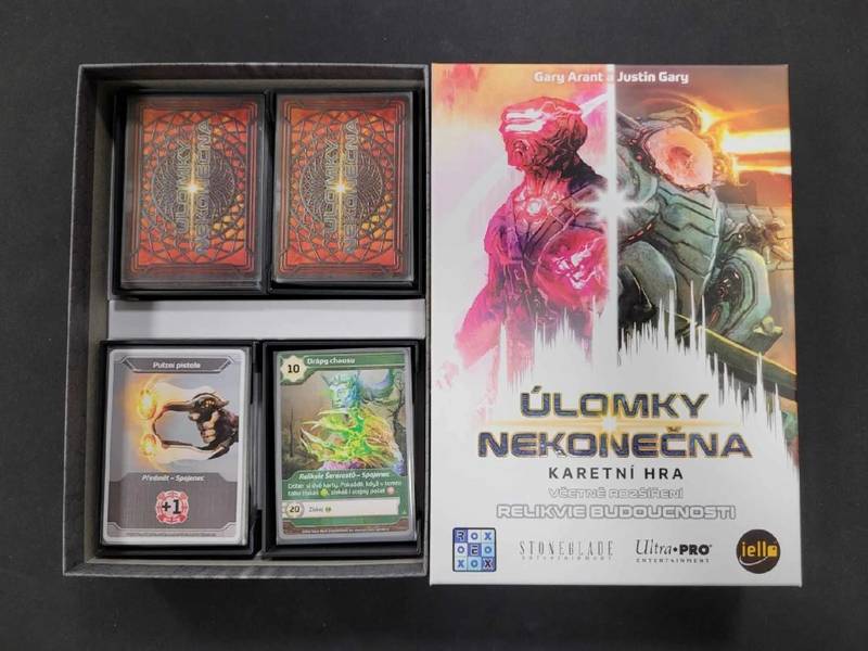 Úlomky nekonečna: Karetní hra NENÍ HRA! Insert: Shards of Infinity: Deckbuilding Game